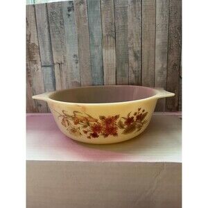 VTG Pyrex JAJ wildflowers 1 Litre  casserole dish - A-2-B (NO LID)